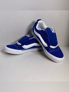 Vans Classic Old Skool Blue & White Skate Shoes